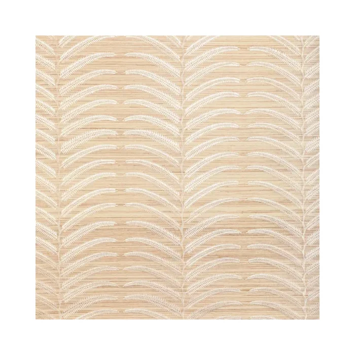 Plantae Embroidered Sisal Wallpaper