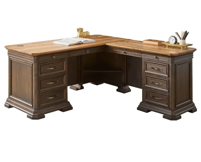 Plymouth Pedestal L Shaped Desk