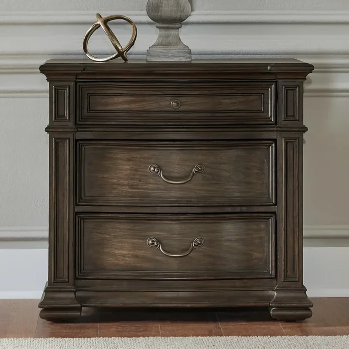 Provence Park Bedside Chest with Charging Station