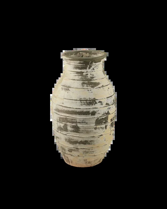Ragusa Large Antique White Urn