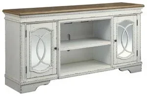 Realyn 74″ TV Stand XL TV Stand W/fireplace Option