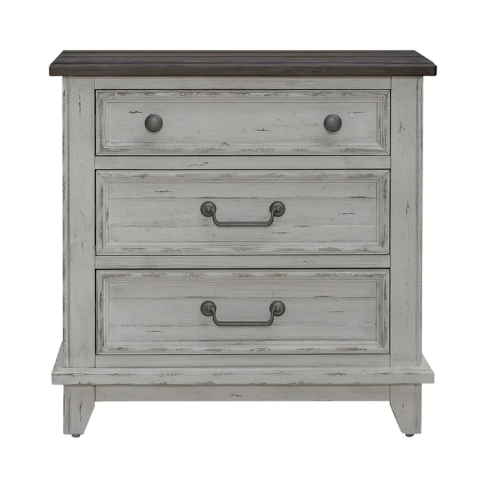 River Place 3-Drawer Nightstand