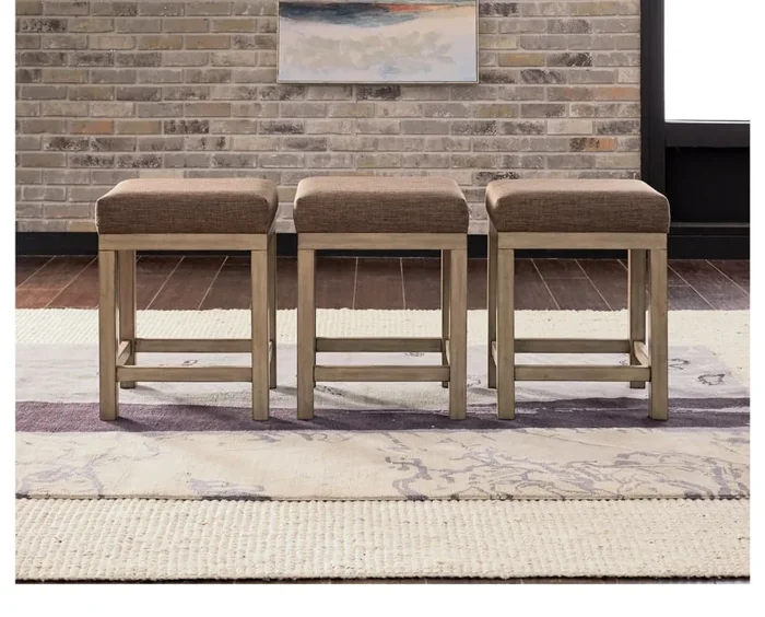 Sandstone 24″ 3 Pack Bar Stools