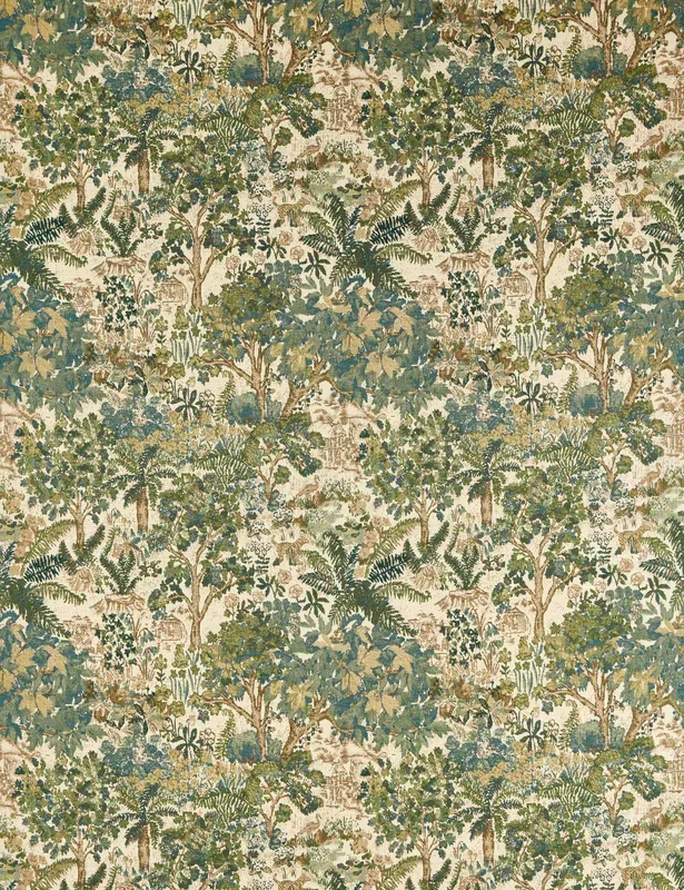 Stumpery Tapestry Cotton Fabric by Sanderson