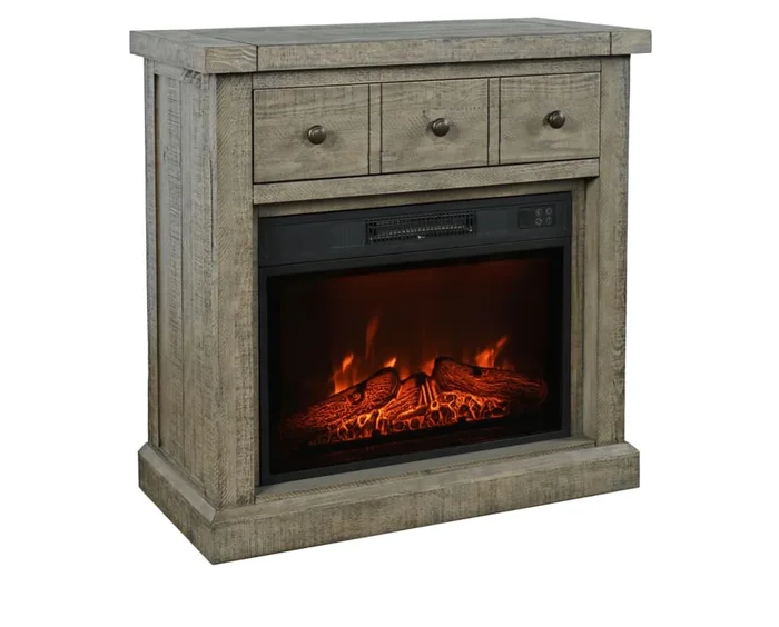 Tafton 32″ Electric Fireplace TV Stand