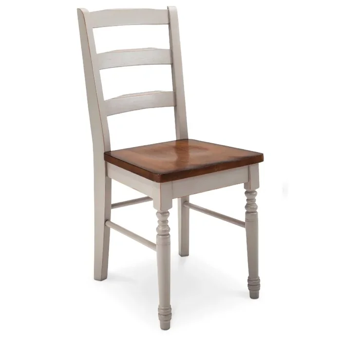 Target Mulberry 2 Toned Distressed Oak Dining Chairs