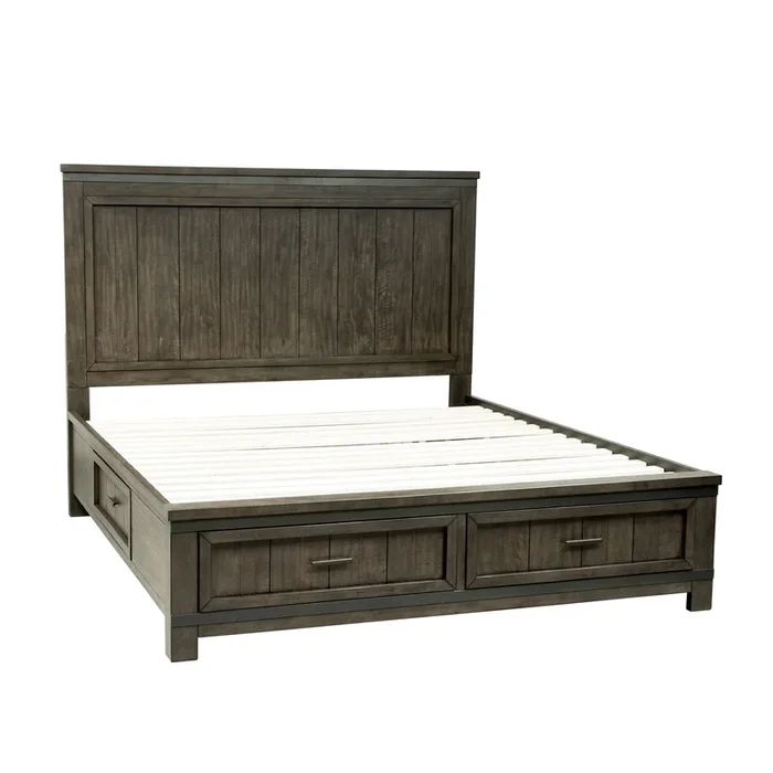 Thornwood Hills Two Sided Storage King Panel Bed