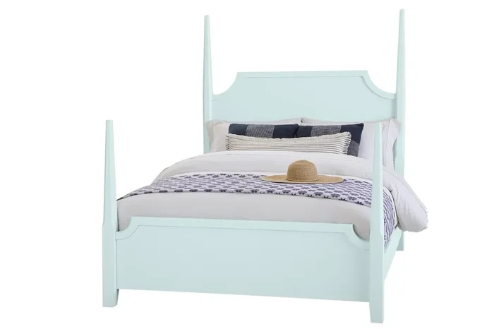 Tide & Timber Queen Pencil Poster Bed