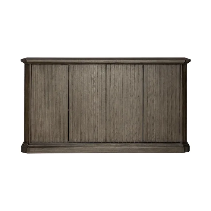Transitional Four-Door Buffet with Removeable Silverware Tray