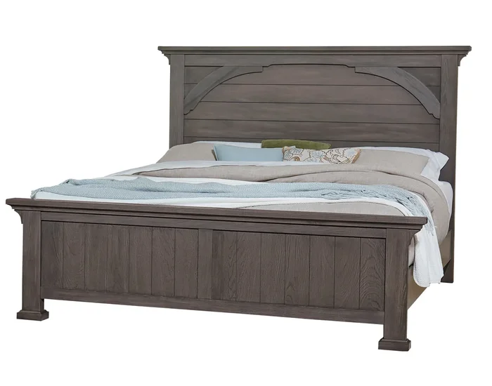 Transitional King Mansion Bed