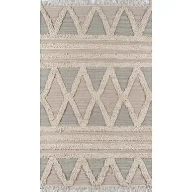 Tribal Luxe Wool Rug – 9 x 12