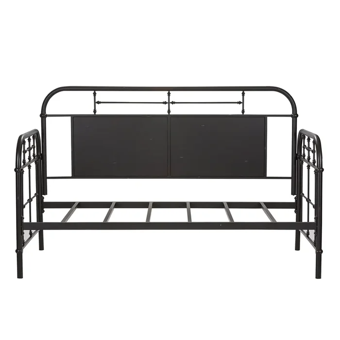 Twin Metal Daybed with Turned Spindles