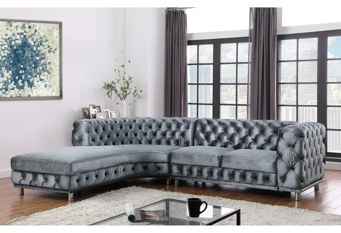 U547 GREY SECTIONAL