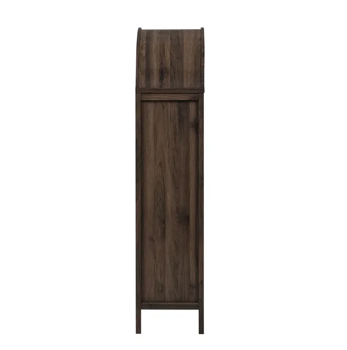 Vaughn 71″ Arched Storage Display Cabinet