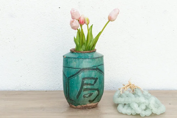 Vintage Green Haven Pot (Trade)