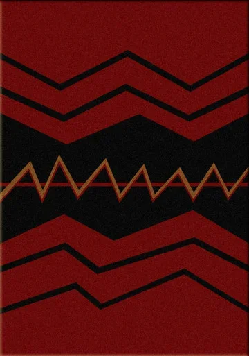 War Path Red Rug – 5 x 8