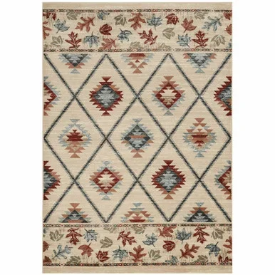 Wasatch Ivory Rug – 3 x 5