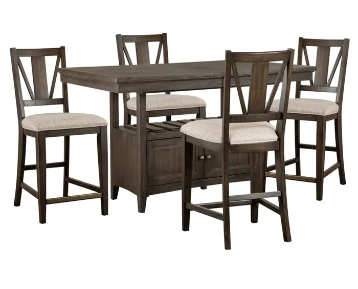 Waterton Falls 5 Pc. Counter Height Dining Set